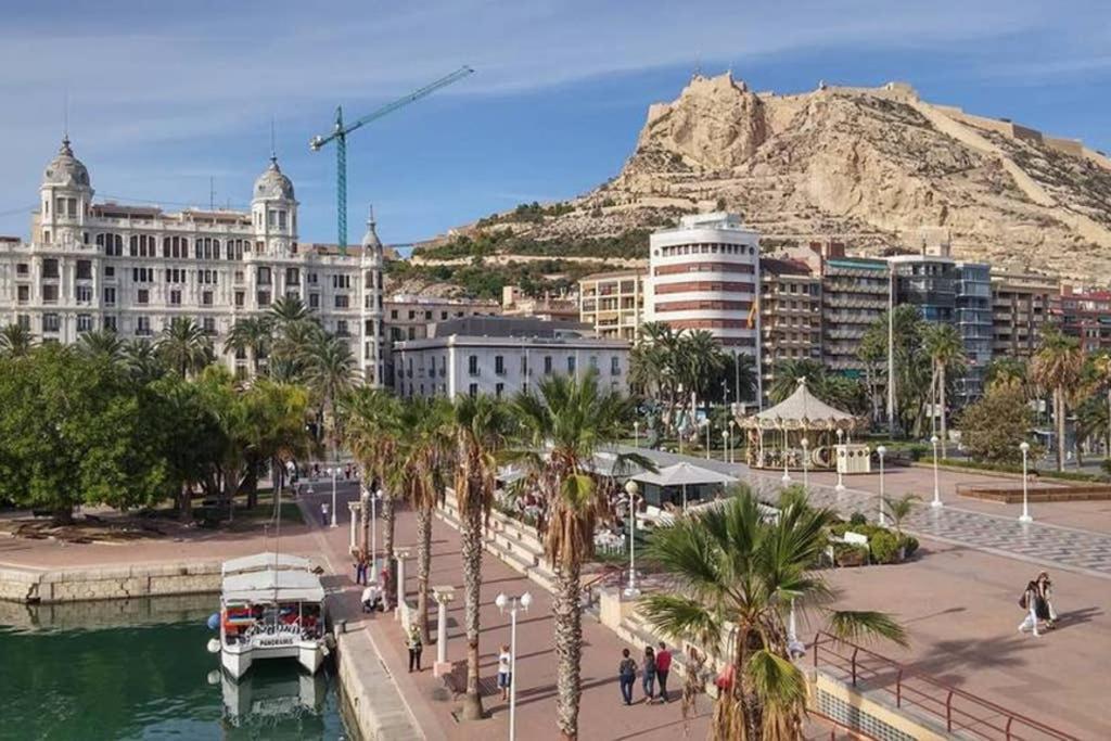 Espacioso Y Centrico Piso Con Zona Chill-Out Alicante Dış mekan fotoğraf